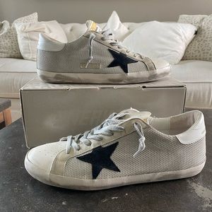 SOLD Golden Goose Men's Super Star Sneakers Leather and Mesh size 12
